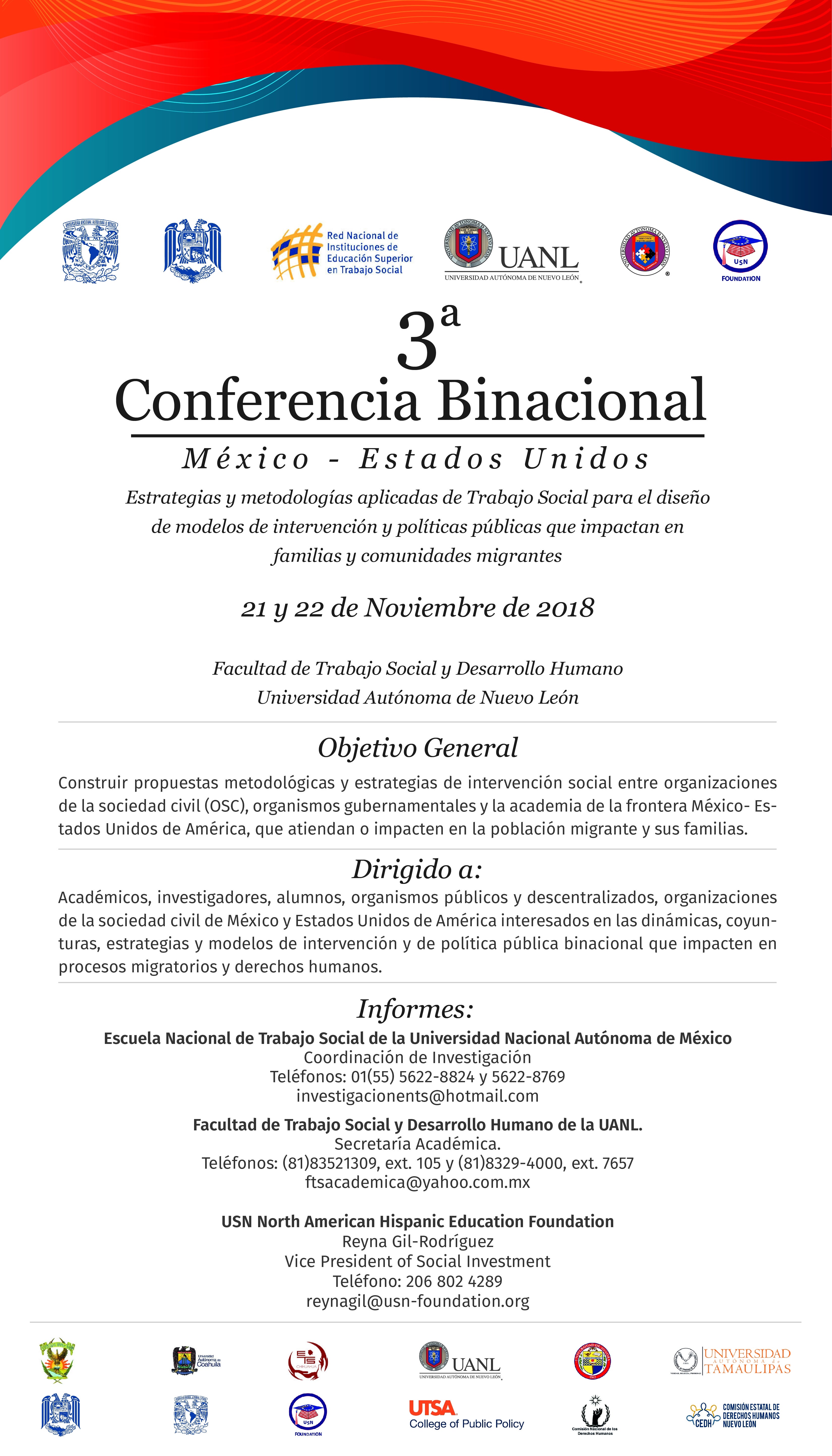3era. Reuniòn Binacional México-Estados Unidos sobre Migración