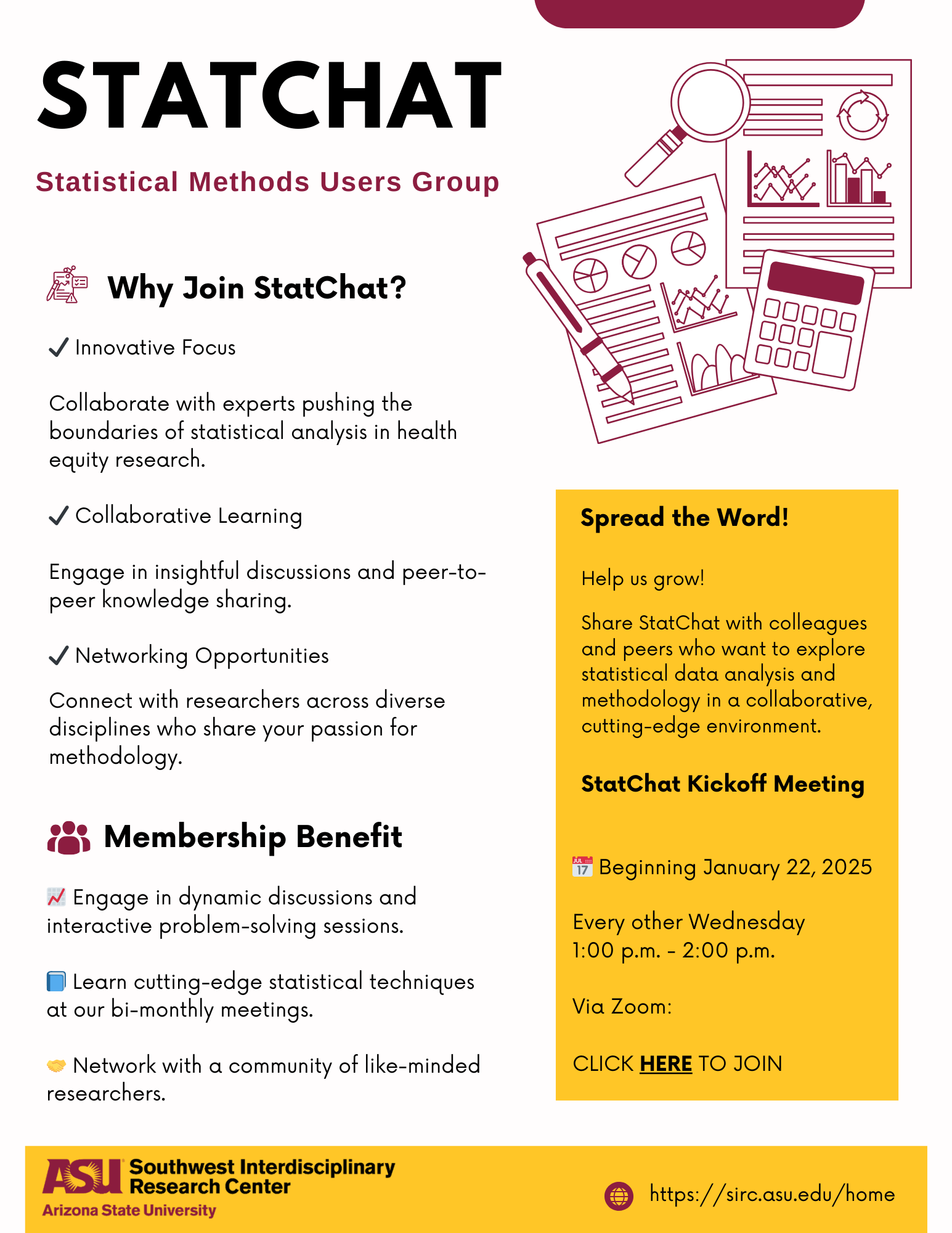 StatChat flyer