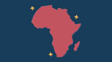 Graphic of Africa